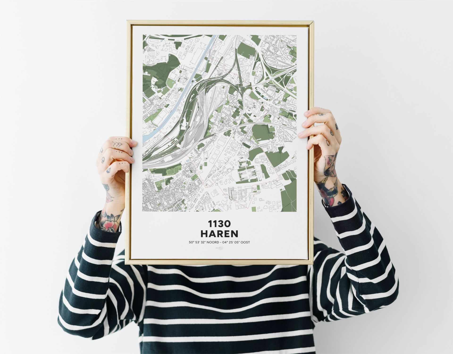 Affiche de Haren fabriquée avec éthique.