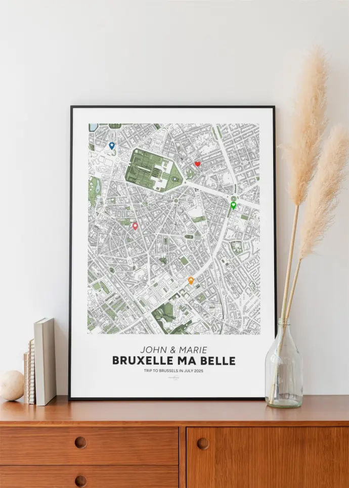 Carte personnalisée pour un souvenir unique.