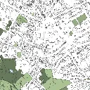 zoom-carte-commune-ville-poster-berchem-sainte-agathe.webp