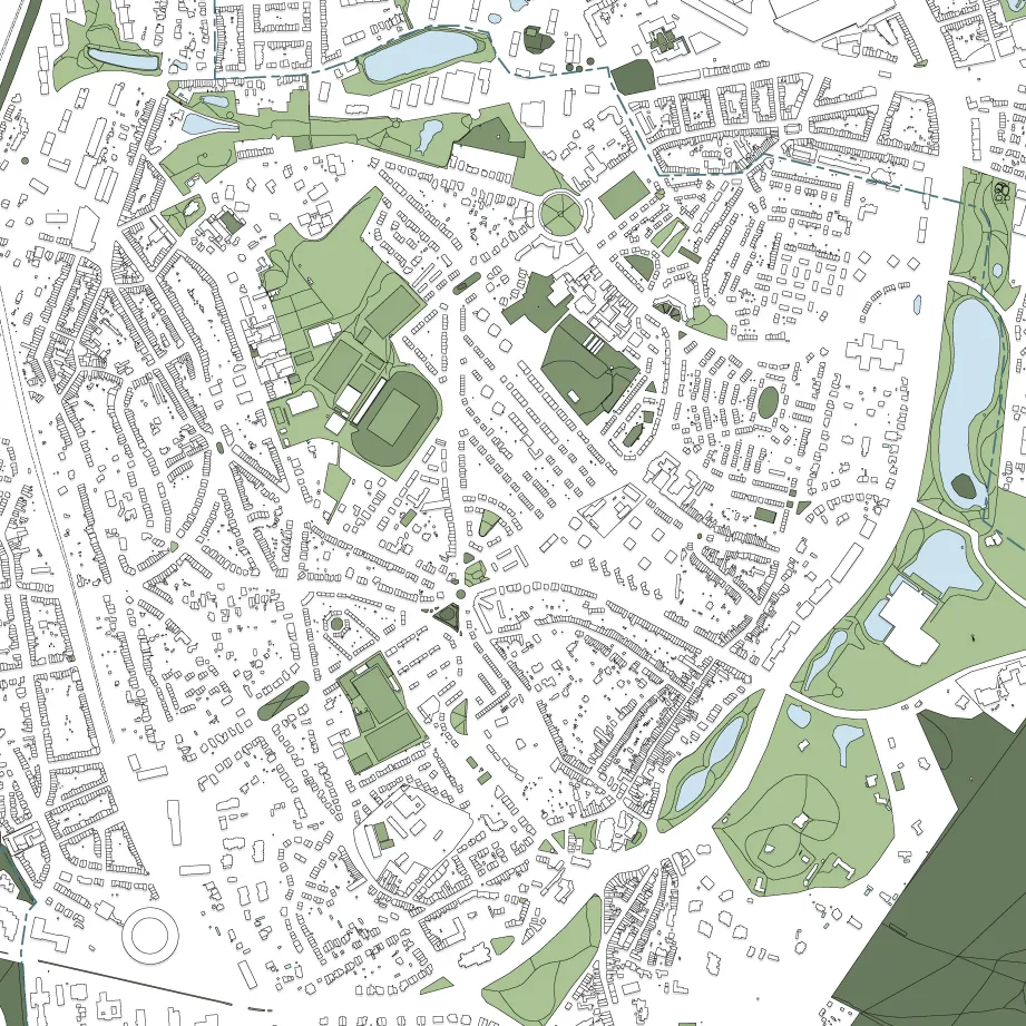 zoom-carte-commune-ville-poster-watermael-boisfort.webp