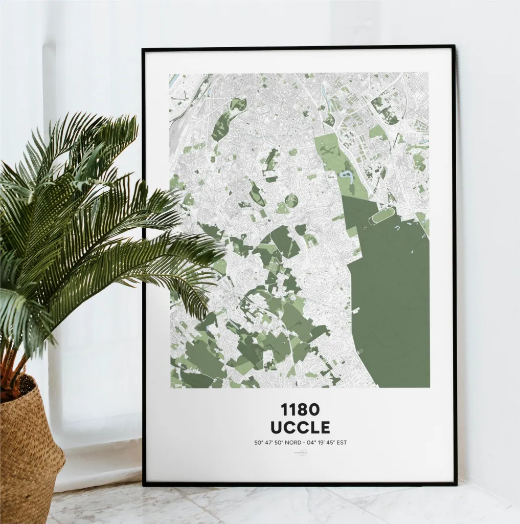 poster-carte-bruxelles-decoration-affiche-uccle.webp