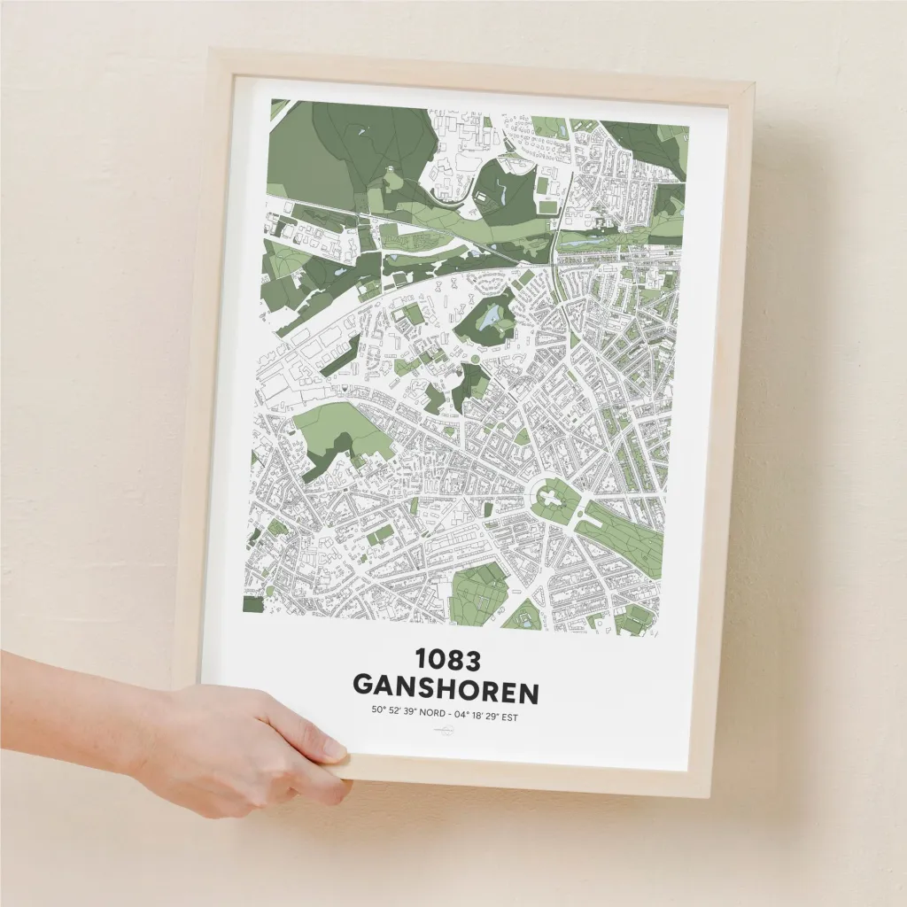 ganshoren-carte-commune-bruxelles-poster-affiche-deco.webp